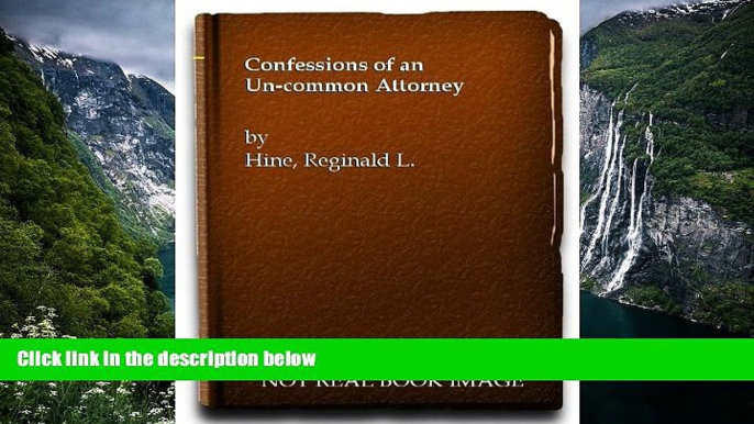 Deals in Books  Confessions of an un-common attorney  Premium Ebooks Full PDF