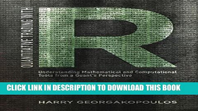 [PDF] Quantitative Trading with R: Understanding Mathematical and Computational Tools from a Quant