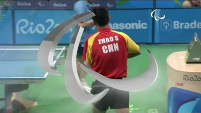 Table Tennis | Hungary v China | Men's Singles Final Class 8 | Rio 2016 Paralympic Games