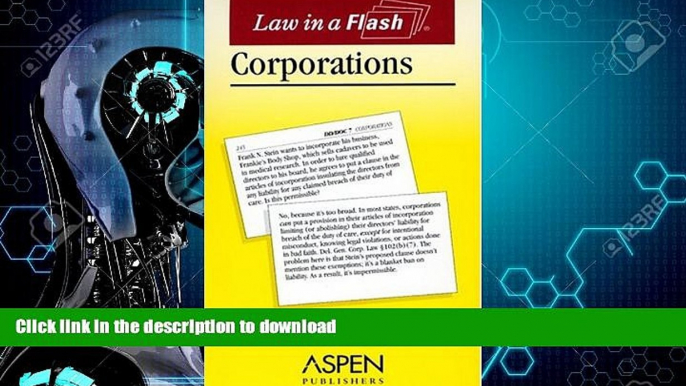 READ BOOK  Corporations (Law in a Flash) FULL ONLINE