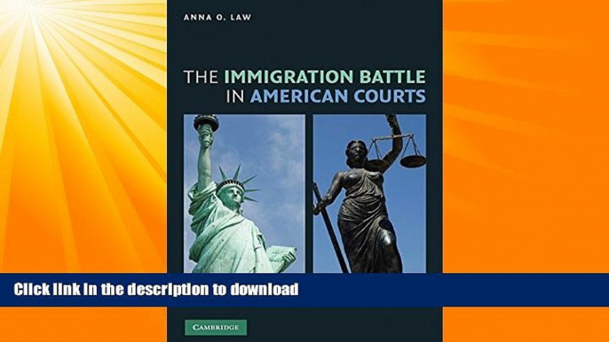 GET PDF  The Immigration Battle in American Courts  PDF ONLINE