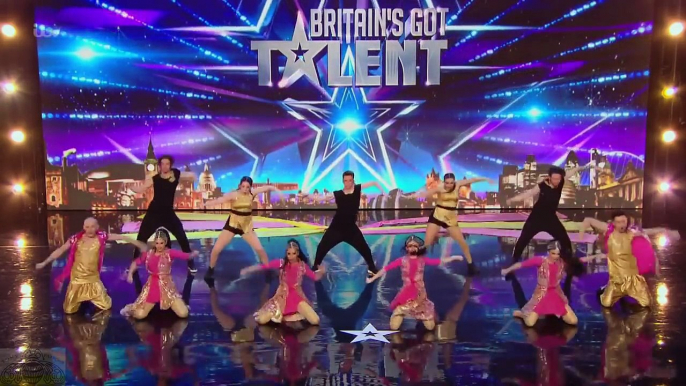Britain's Got Talent 2016 S10E07 Bollywood Fusion Hip-Hop Meets Bollywood Dancers Full Audition