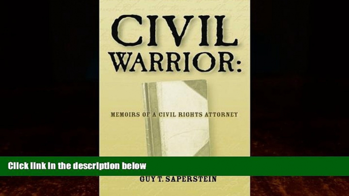 Big Deals  Civil Warrior: Memoirs of a Civil Rights Attorney  Best Seller Books Best Seller