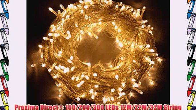 Proxima DirectÂ® 100/200/300 LEDs 12M/22M/32M String Lichterkette fÃ¼r Weihnachtsbaum Party Hochzeits