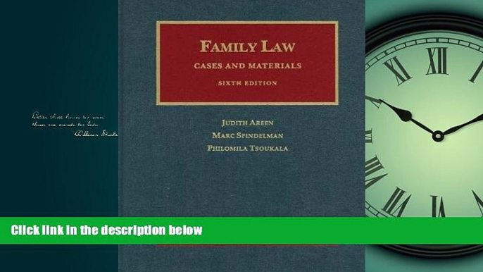 FREE PDF  Family Law: Cases and Materials, 6th Edition (University Casebook)  FREE BOOOK ONLINE