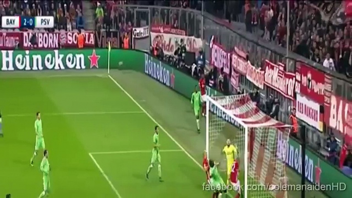 Bayern Munich vs PSV Eindhoven 4-1 Post Match Analysis on Thomas Muller ,  Lewandowski ,Robben