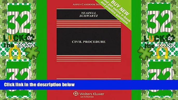 Big Deals  Civil Procedure [Connected Casebook] (Aspen Casebook)  Full Read Best Seller