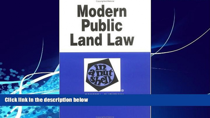 Books to Read  Modern Public Land Law in a Nutshell (Nutshell Series.)  Full Ebooks Most Wanted