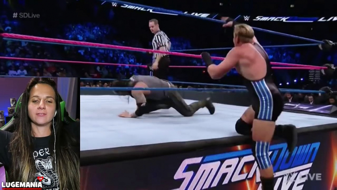 WWE Smackdown 10/18/16 Baron Corbin vs Jack Swagger