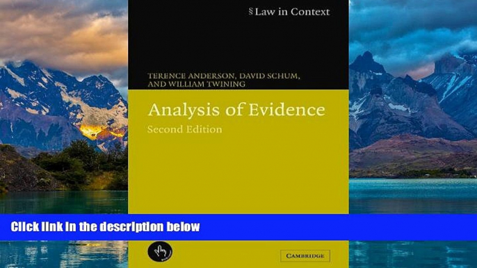 Big Deals  Analysis of Evidence (Law in Context)  Best Seller Books Most Wanted