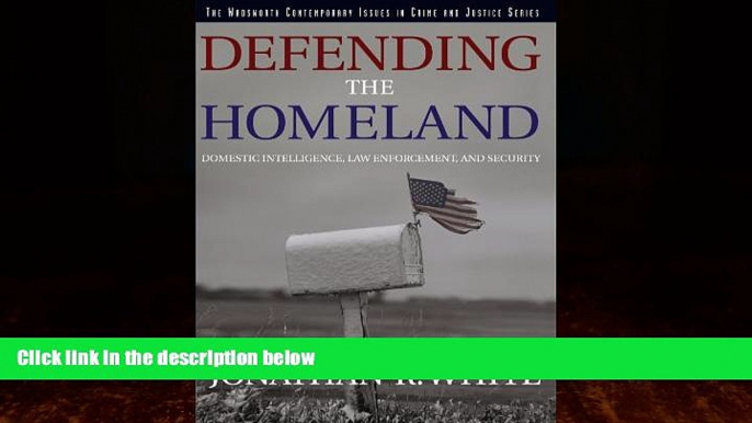 Big Deals  Defending the Homeland: Domestic Intelligence, Law Enforcement, and Security