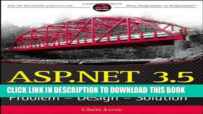 [Read PDF] ASP.NET 3.5 Website Programming: Problem - Design - Solution Ebook Free