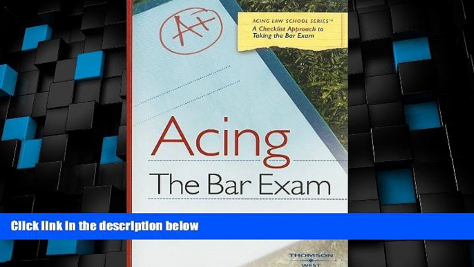 Big Deals  Acing the Bar Exam (Acing Series)  Best Seller Books Best Seller