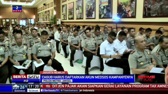 Kampanye Via Medsos Wajib Daftar ke KPU DKI