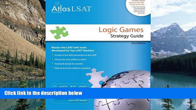 Books to Read  Atlas LSAT Logic Games Strategy Guide  Full Ebooks Best Seller