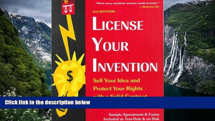 Deals in Books  License Your Invention: Sell Your Idea and Protect Your Rights with a Solid