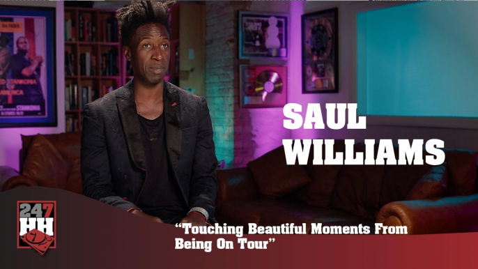 Saul Williams - Touching Beautiful Moments From Being On Tour (247HH Wild Tour Stories)  (247HH Wild Tour Stories)