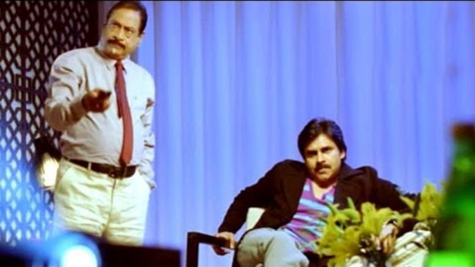 Attarintiki Daredi Comedy Scenes || Pawan Kalyan Observe To Drivers Body Language  - Pawan Kalyan