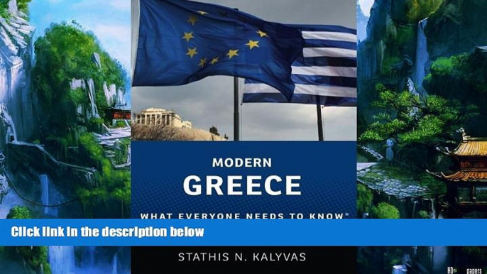 Books to Read  Modern Greece: What Everyone Needs to KnowÂ®  Best Seller Books Most Wanted