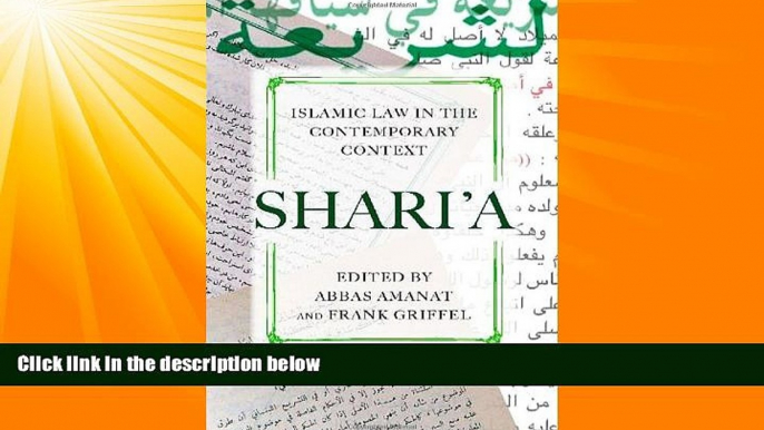 Big Deals  Shariâ€™a: Islamic Law in the Contemporary Context  Best Seller Books Most Wanted