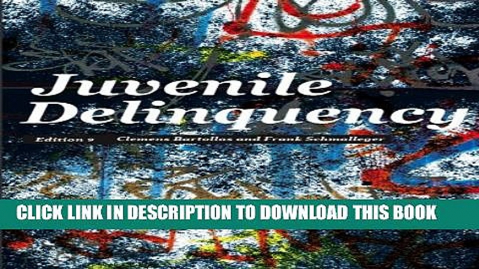 [PDF] Juvenile Delinquency (9th Edition) [Online Books]