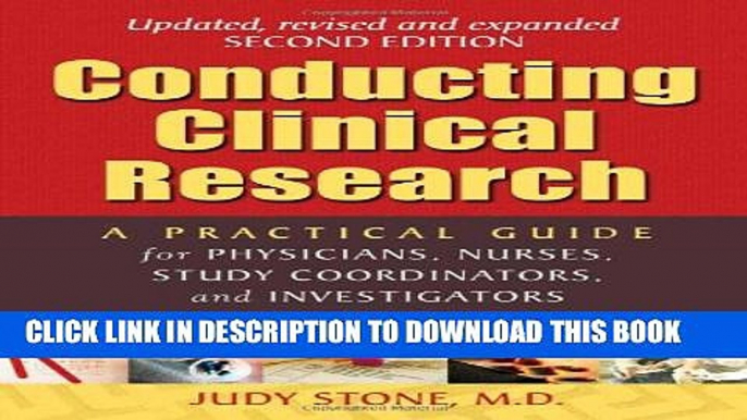 [PDF] Conducting Clinical Research: A Practical Guide for Physicians, Nurses, Study Coordinators,