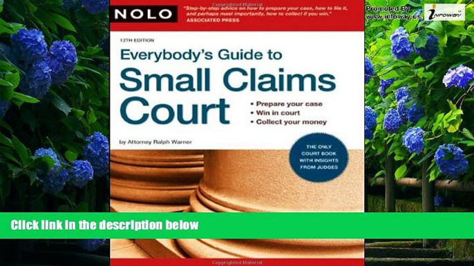 Books to Read  Everybody s Guide to Small Claims Court  Full Ebooks Best Seller