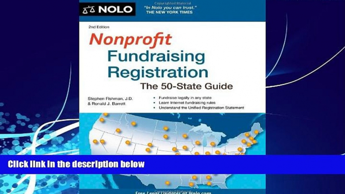 Big Deals  Nonprofit Fundraising Registration: The 50-State Guide  Full Ebooks Most Wanted
