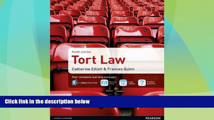 Big Deals  Tort Law MyLawChamber Premium Pack  Full Read Most Wanted