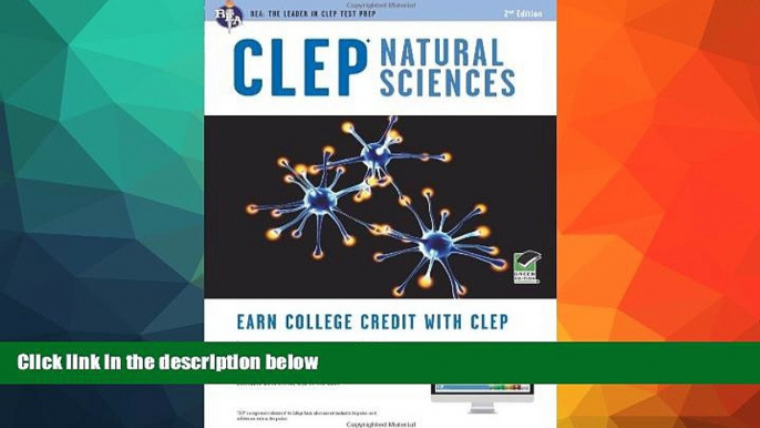 Popular Book CLEPÂ® Natural Sciences Book + Online (CLEP Test Preparation)