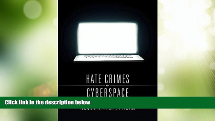 Big Deals  Hate Crimes in Cyberspace  Full Read Best Seller