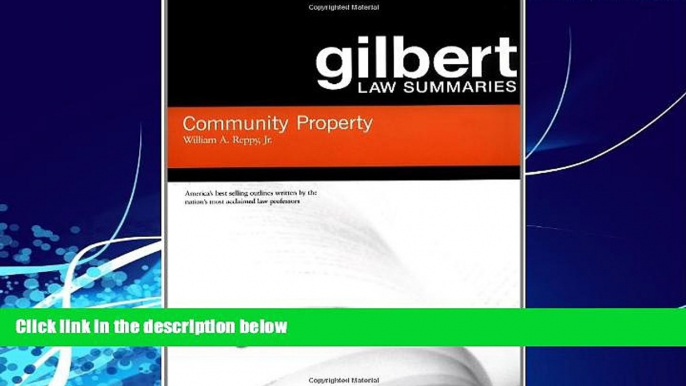 Books to Read  Community Property (Gilbert Law Summaries)  Best Seller Books Most Wanted