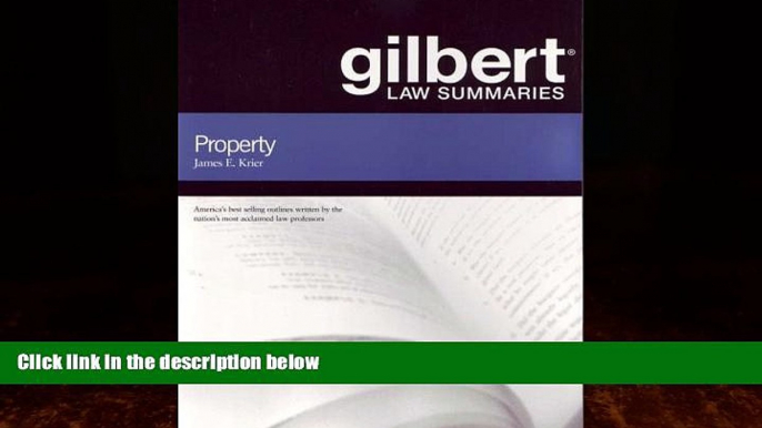 Books to Read  Gilbert Law Summaries on Property, 17th  Full Ebooks Best Seller