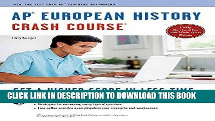 Read Now APÂ® European History Crash Course Book + Online (Advanced Placement (AP) Crash Course)