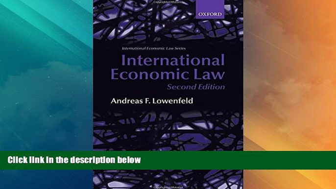 Big Deals  International Economic Law (International Economic Law Series)  Full Read Most Wanted