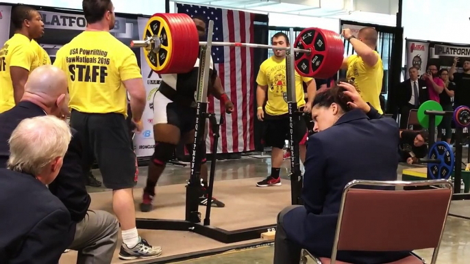 [RECORD] Ray Williams bat le record du monde de squat avec 456 kg