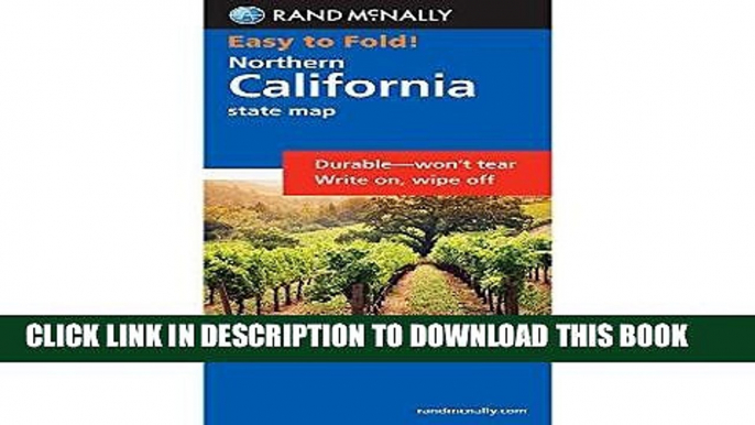 Best Seller Rand McNally Easy to Fold: Northern California (Laminated) (Rand McNally Easyfinder)