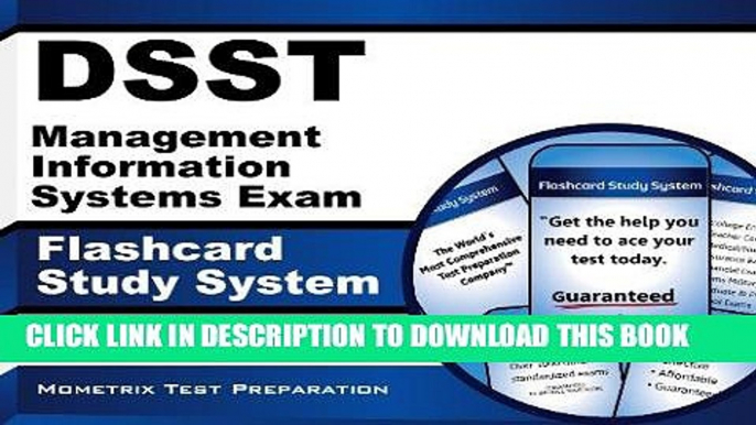 [Free Read] DSST Management Information Systems Exam Flashcard Study System: DSST Test Practice