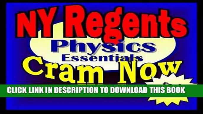 [Free Read] NY Regents Prep Test PHYSICS: The Physical Setting Flash Cards--CRAM NOW!--Regents