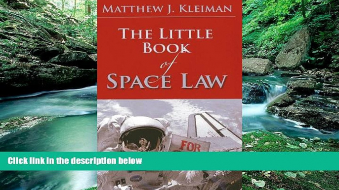 Big Deals  The Little Book of Space Law (ABA Little Books Series)  Full Read Best Seller