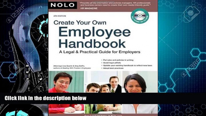 FAVORITE BOOK  Create Your Own Employee Handbook: A Legal   Practical Guide