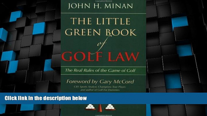 Big Deals  The Little Green Book of Golf Law: The Real Rules of the Game of Golf (ABA Little Books