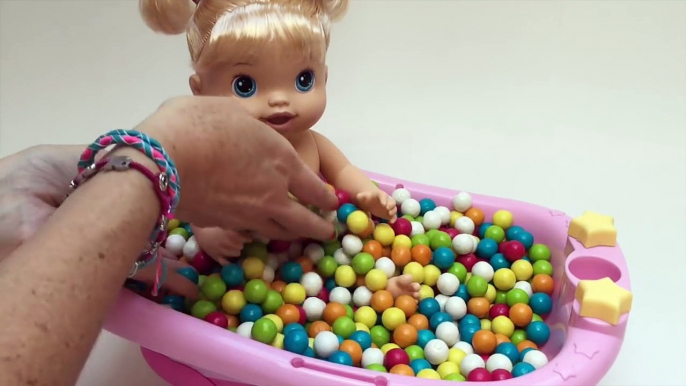 Baby Alive Bath Time Gumballs Machine Nenuco Bathtube Surprise Toys Bathtime Baby Doll Babies