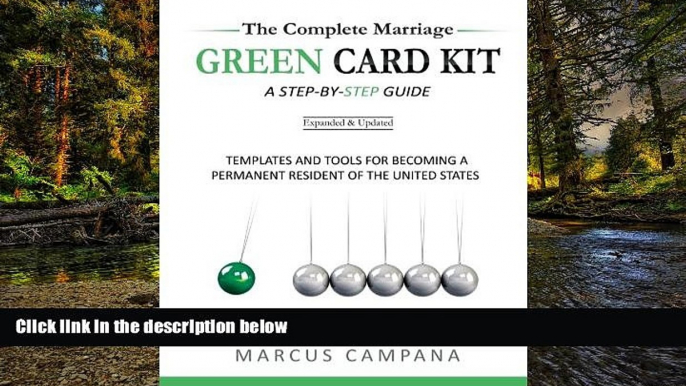 Full [PDF]  The Complete Marriage Green Card Kit: A Step-By-Step Guide With Templates and Tools to