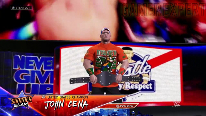 WWE 2K17 - John Cena New Championship Entrance + Orange Attire