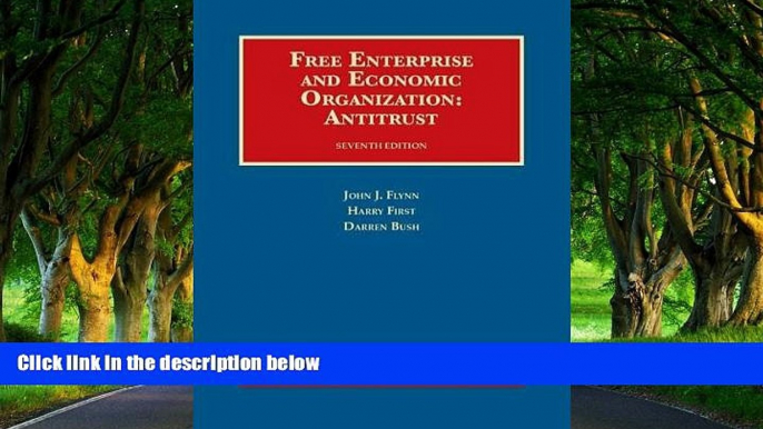 Big Deals  Free Enterprise and Economic Organization: Antitrust, 7th Ed. (University Casebook