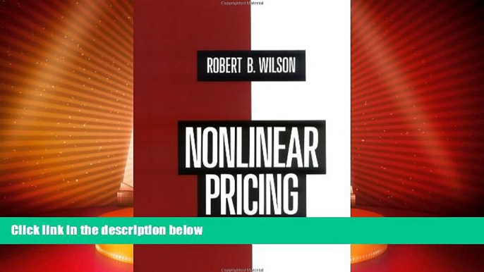 Big Deals  Nonlinear Pricing: Published in association with the Electric Power Research Institute