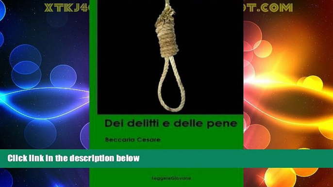 Big Deals  Dei delitti e delle pene (Italian Edition)  Best Seller Books Best Seller