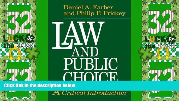 Big Deals  Law and Public Choice: A Critical Introduction  Best Seller Books Best Seller