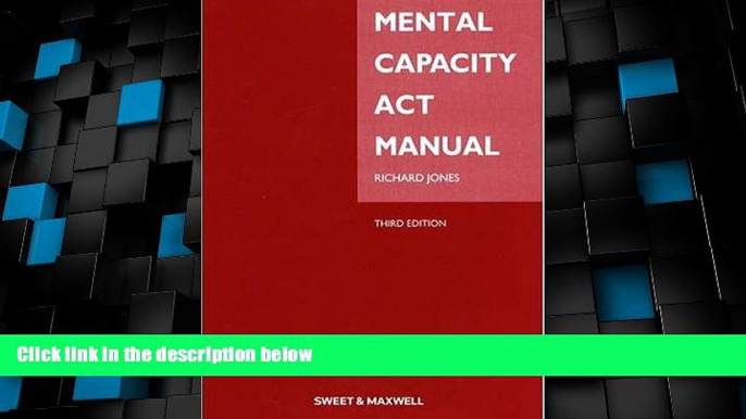 Big Deals  Mental Capacity Act Manual  Best Seller Books Most Wanted